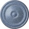 Ekena Millwork Reece Ceiling Medallion (Fits Canopies up to 2 3/8"), Hnd-Painted Americana Crackle, 12"OD x 1 3/4"P CM12REAMC - alternate 1